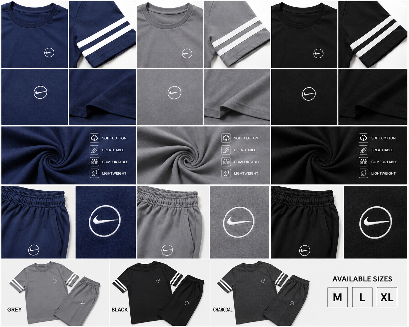 Breathable Cotton Tracksuit - Everyday Comfort & Casual Style