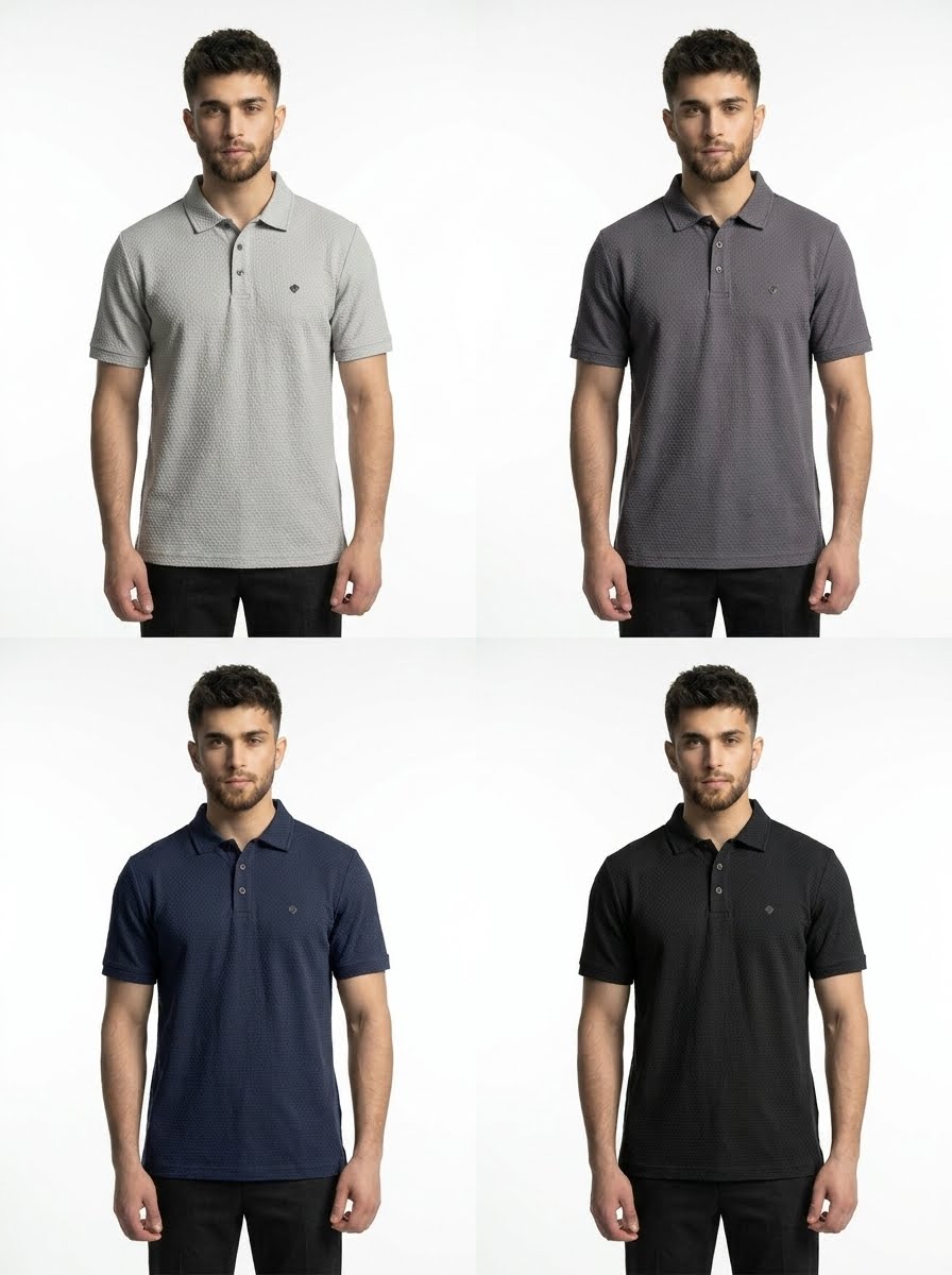 FlexFit Premium Collar Shirt – Breathable China Lycra