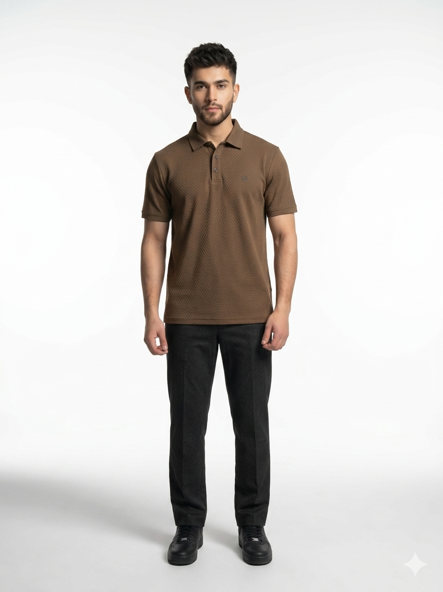FlexFit Premium Collar Shirt – Breathable China Lycra