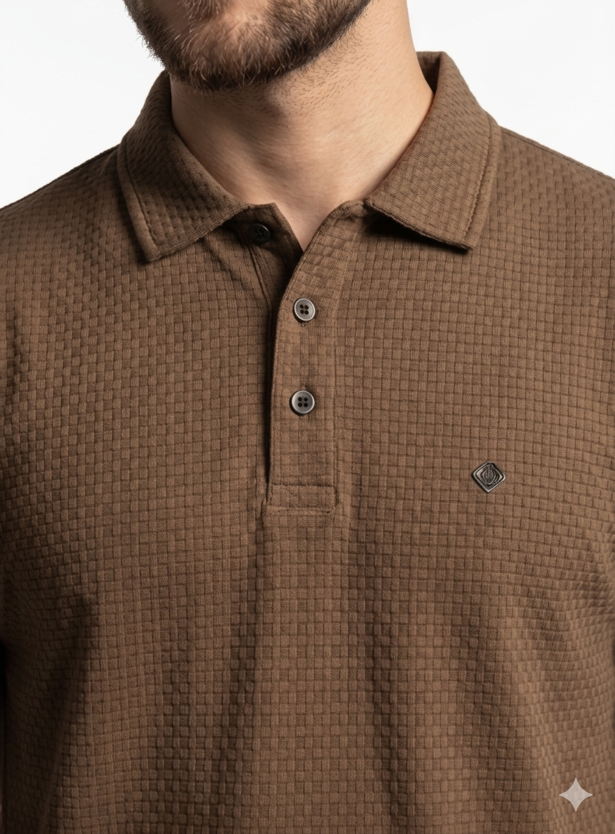 FlexFit Premium Collar Shirt – Breathable China Lycra