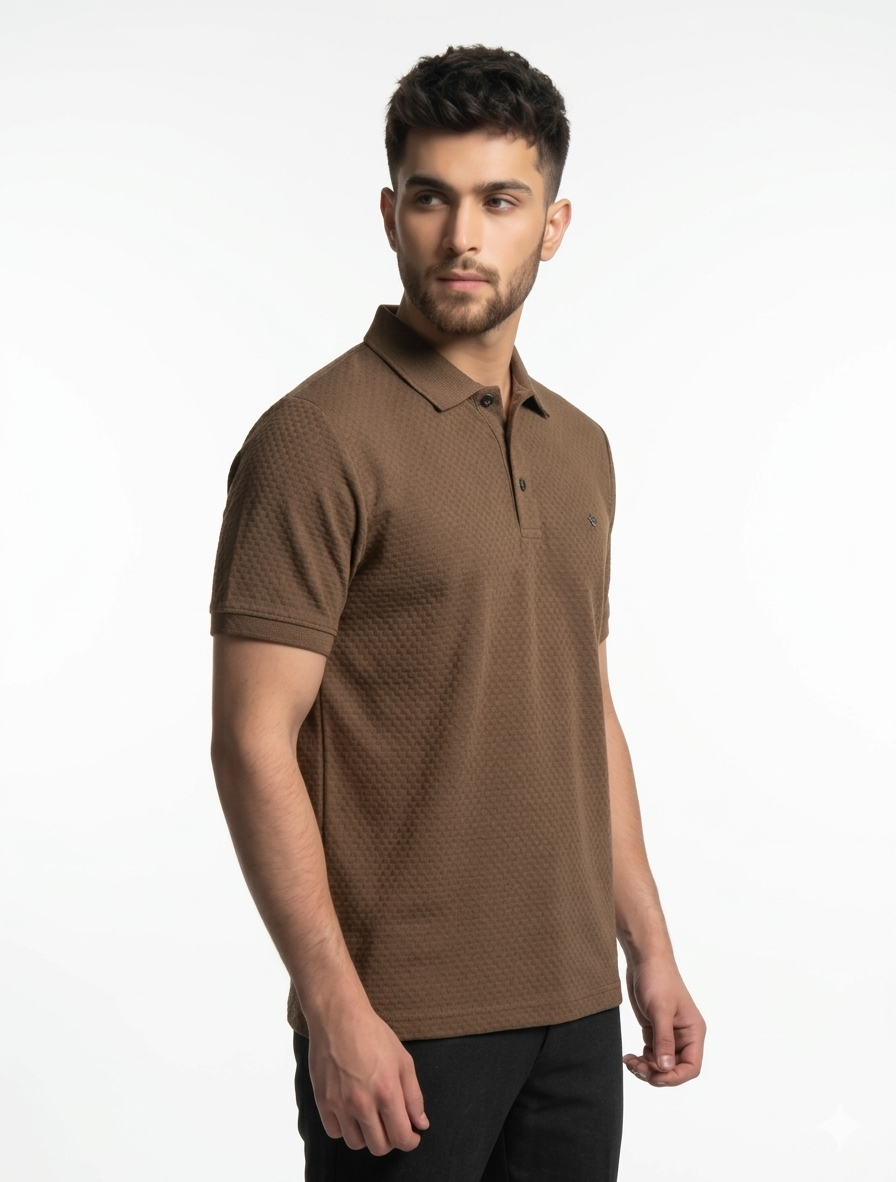 FlexFit Premium Collar Shirt – Breathable China Lycra