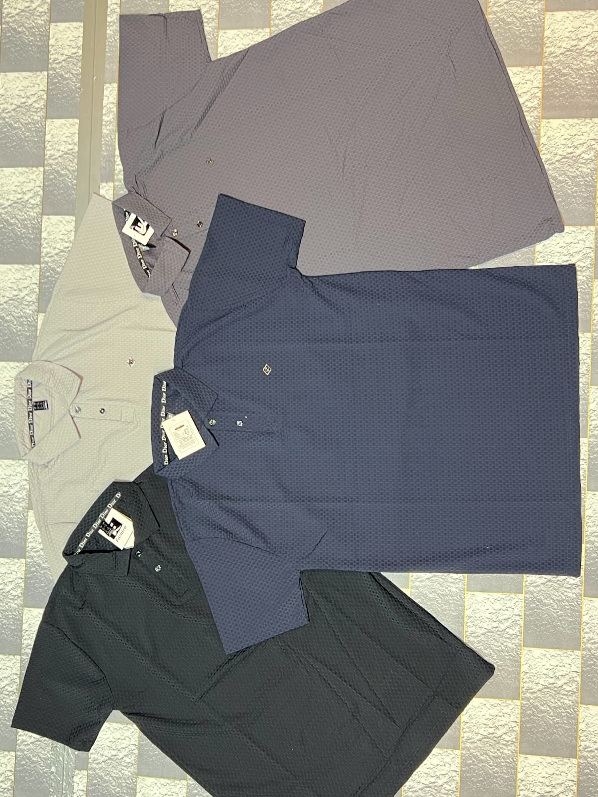 FlexFit Premium Collar Shirt – Breathable China Lycra