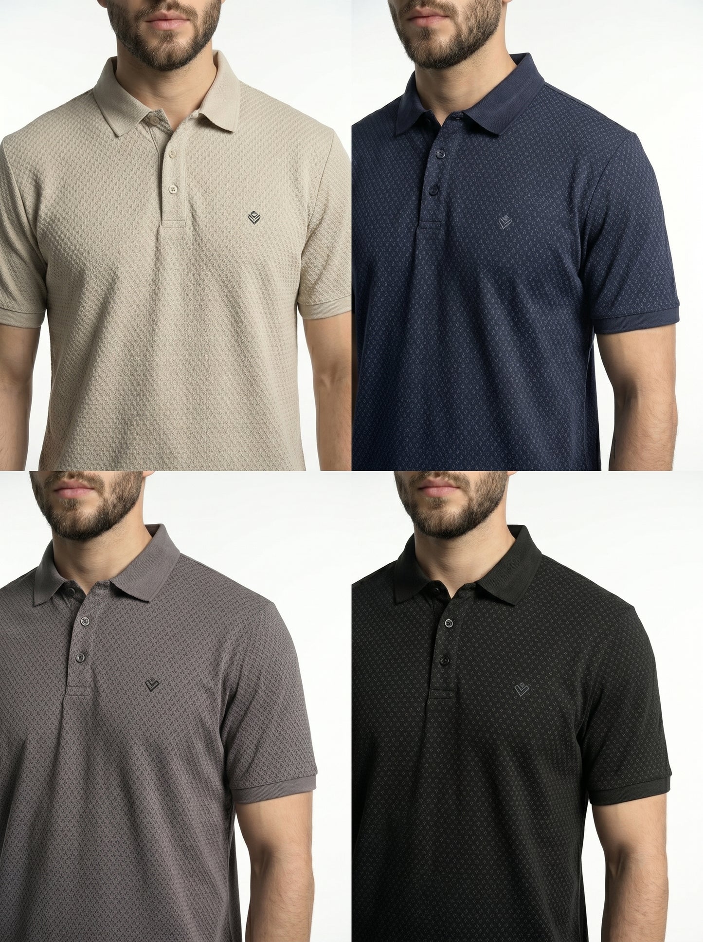 FlexFit Premium Collar Shirt – Breathable China Lycra